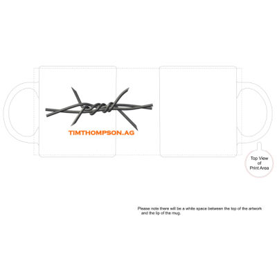 Barb Wire Mug Thumbnail